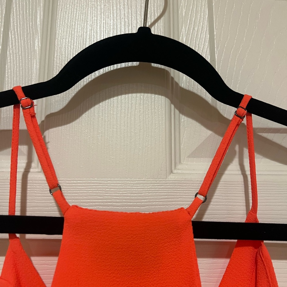 Vici Orange Racer Back Top NWOT - Picture 4 of 4